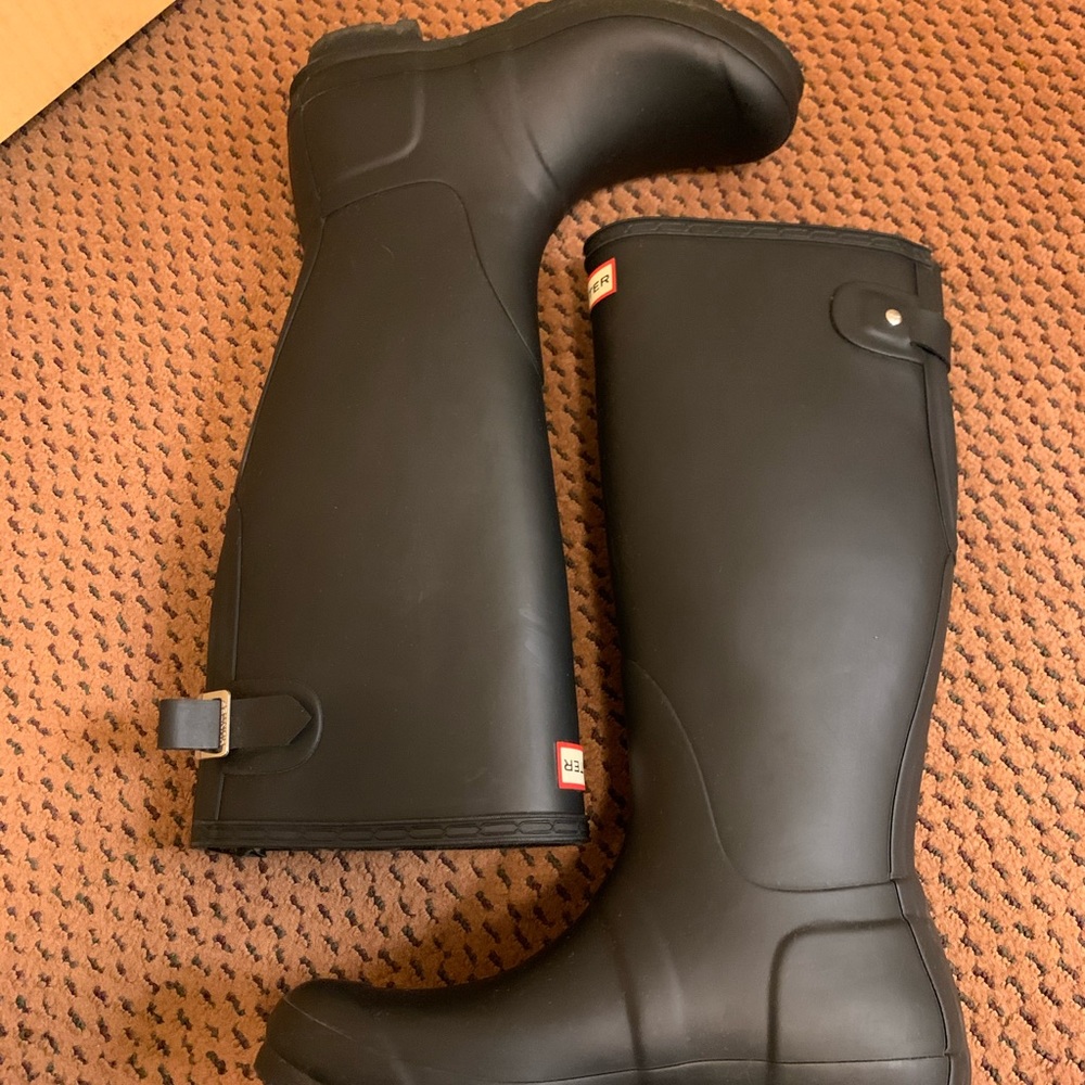 Hunter rain boots